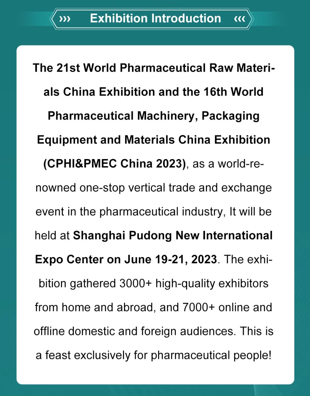 Jhenten Machinery  invites you to CPHI & PMEC China 2023！(圖3)